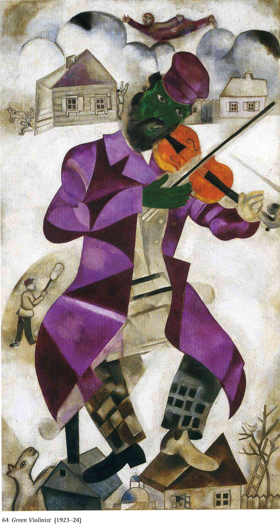 Chagall, The Green Violinist, 1923-24
