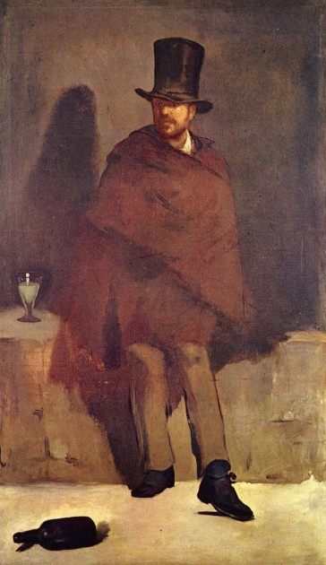 Édouard Manet, "The Absinthe Drinker," c. 1859
