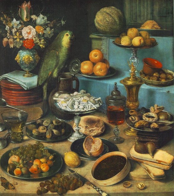 Georg Flegel (1566-1638), Still-life with Parrot, n.d.