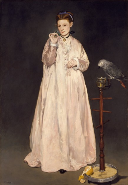 Édouard Manet, "Young Lady in 1866," 1866.