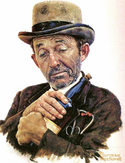 Norman Rockwell, "Portrait of Bing Crosby," 1966