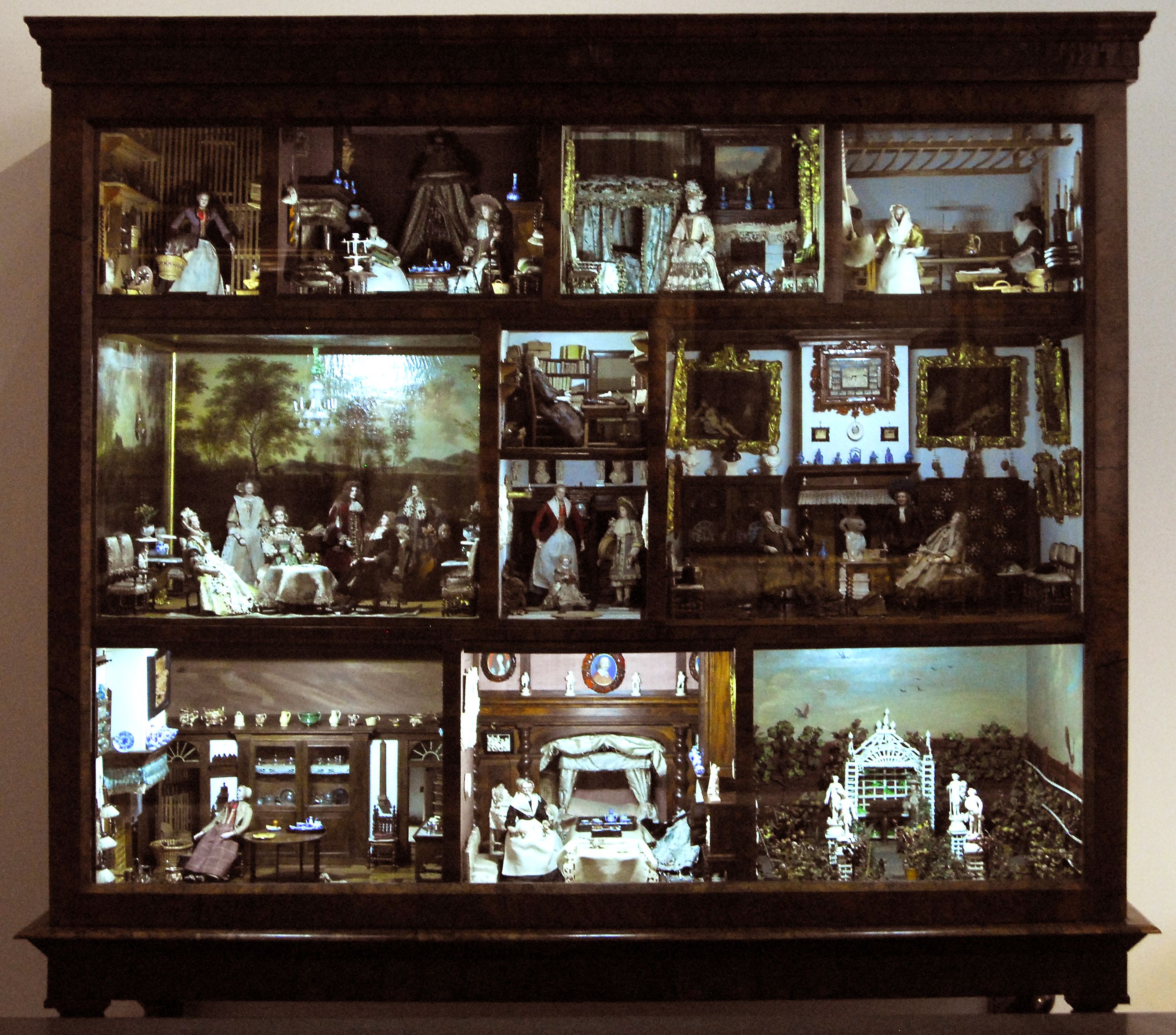 DIY Handcraft Miniature Dolls House The 19th Century Amsterdam Florist Shop 