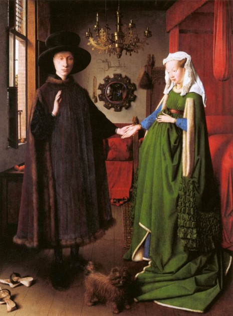 Jan Van Eyck, "The Arnolfini Portrait," 1434