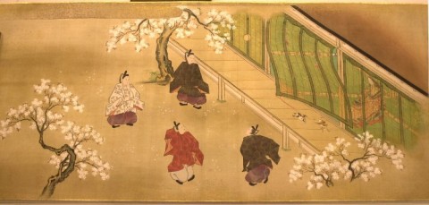 Kano Ryusetsu Hidenobu, scene from "Tale of Genji," late 17th century - early 18th century