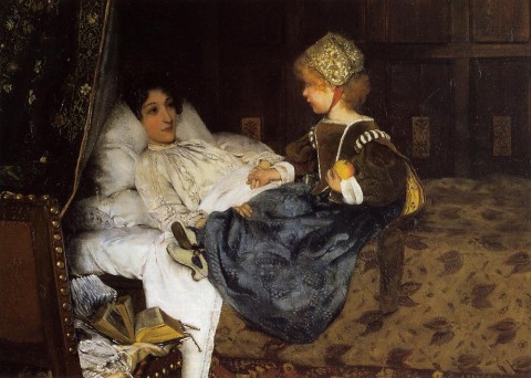 Laura Theresa Alma-Tadema, "Always Welcome," 1887. Russell-Coates Art Gallery and Museum.