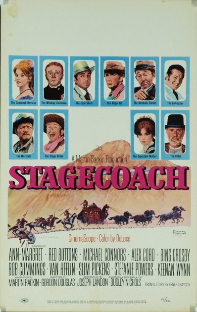 Poster for "Stagecoach," 1966
