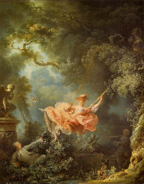 Fragonard, "The Swing," 1766. Oil on canvas. Wallace Collection