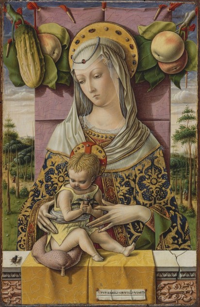 Carlo Crivelli, Madonna and Child, c. 1480 (Metropolitan Museum of Art)